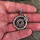 Order Ouroboros with the star of Russia. veseliy-viking. Livemaster. . Pendants Фото №3