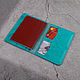 Passport cover 'Euro' with insert for car documents. Passport cover. murzikcool. My Livemaster. Фото №6
