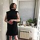 Платье А-силуэта с увеличенной линией плеча. Платья. Lemodress    ( Елена , Юлия ). Ярмарка Мастеров.  Фото №4