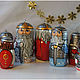 Christmas tree toys Russian heroes. author's hand painted, Christmas decorations, Tyumen,  Фото №1