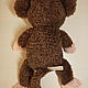 Anfisa the Monkey • Plush knitted toy. Stuffed Toys. Silent art (natmatre). My Livemaster. Фото №5