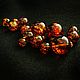 Ball-amber12 mm-Color: Cognac with husk-Drilled-Real, Beads1, Kaliningrad,  Фото №1