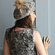 'A trip to Iceland' eco-felted vest. Vests. Bugrina Oksana. Online shopping on My Livemaster.  Фото №2