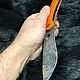 Нож Custom orange. Ножи. Шеф Нож. Ярмарка Мастеров.  Фото №6