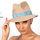  Женская шляпа Федора из велюра "Лоу", Шляпы, Санкт-Петербург,  Фото №1