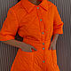 Jackets: Quilted jacket (orange), Outerwear Jackets, Moscow,  Фото №1