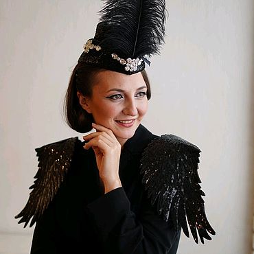 Украшения ручной работы. Ярмарка Мастеров - ручная работа Эполеты крылья. Handmade.