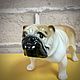 English Bulldog: author's figurine. Figurines. Creative workshop Cheerful porcelain. My Livemaster. Фото №5