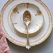 Посуда handmade. Livemaster - original item Antique Victorian Dessert Spoon England 19th century. Handmade.