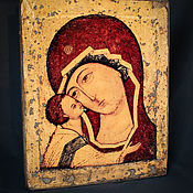 Картины и панно handmade. Livemaster - original item the icon of the mother of god 