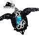 Pendant  wings of blue labrador. Pendant. Steampunk & Gothic Jewelry FDrag (FenixDrag). Online shopping on My Livemaster.  Фото №2