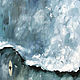 Surfing Oil Painting 30 x 40 cm ocean, Pictures, Moscow,  Фото №1