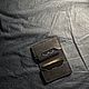 Картхолдер / Card holder. Картхолдер. O.L.S'you Leather crafts. Интернет-магазин Ярмарка Мастеров.  Фото №2