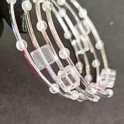 Украшения handmade. Livemaster - original item Bracelet of rock crystal. Handmade.