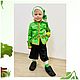 carnival costume: Gnome Green. Carnival costumes for children. ludmila7070. Online shopping on My Livemaster.  Фото №2