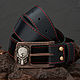 Leather belt 'Predator-Classic', Straps, St. Petersburg,  Фото №1