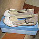 New leather ballet shoes beige 39,5 size. Vintage shoes. bu-tik-1. Online shopping on My Livemaster.  Фото №2