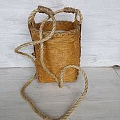 Русский стиль handmade. Livemaster - original item basket of birch bark. Nabirushka for berries.. Handmade.