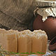 Мыло с нуля "Молочная нежность" коричневый, белый, Мыло, Ступино,  Фото №1