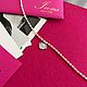 Triple Silver Choker Necklace. Necklace with natural pearls. Chokers. Only_you_byElena. My Livemaster. Фото №7