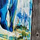 Order Blue elephant. Interior series. Irene's gallery. Oil paintings.. Livemaster. . Pictures Фото №3