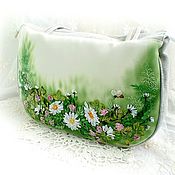 Cosmetic bag with beaded butterfly gift for woman
