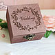 Wooden box for rings. Caskets for rings. Wedding Adventure. Online shopping on My Livemaster.  Фото №2