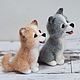Funny little dog toy Felted wool. Felted Toy. Natalya Gorshkova Cute toys felting. Online shopping on My Livemaster.  Фото №2