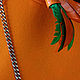 Сумка женская «Апельсин». Классическая сумка. Knittessa. Ярмарка Мастеров.  Фото №4