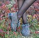 Shoes felt the Fog. Shoes. Studio authoring works  Nora (Nikuljak). Online shopping on My Livemaster.  Фото №2