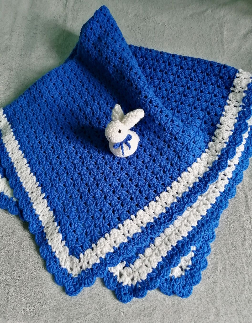 Knitted plaid for a baby, Baby blankets, Engels,  Фото №1