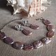 Заказать Серьги "Закат у моря". Натуральный Жемчуг Барокко. Tatyana's Jewelry for the soul. Ярмарка Мастеров. . Серьги-пусеты Фото №3