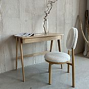 Письменный стол из массива дуба в скандинавском стиле White