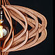 Деревянный светильник Орион махагон, люстра из дерева, подвесная лампа. Потолочные и подвесные светильники. Деревянные светильники Woodshire (woodshire). Ярмарка Мастеров.  Фото №5