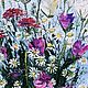 Order Oil painting 'Bouquet of wild flowers'. Paint with Love (lotmarket). Livemaster. . Pictures Фото №3