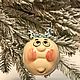Kolobok is a toy for the Christmas tree, Christmas decorations, Sergiev Posad,  Фото №1