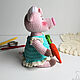 Knitted pig. Stuffed Toys. Katerina.toy.. Online shopping on My Livemaster.  Фото №2