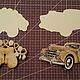 Decorative cuttings with decoupage to order for scrapbooking. Scrapbooking cuttings. Nostalgia. My Livemaster. Фото №9