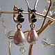 Серьги "Кошечки". Жемчуг Shell Pearl. Серьги классические. Tatyana's Jewelry for the soul. Интернет-магазин Ярмарка Мастеров.  Фото №2