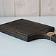 Cutting Board 'Fish'. Color 'charcoal'. Cutting Boards. derevyannaya-masterskaya-yasen (yasen-wood). My Livemaster. Фото №4