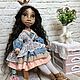  принцесса- мулаточка. Интерьерная кукла. Zoya dolls (zoyaivanova). Ярмарка Мастеров.  Фото №4