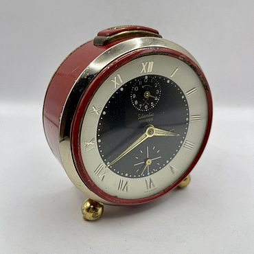 Витражные настенные часы Золотая рыбка - Витражные часы - Zen Designer