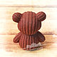 Order 'Bear ' soap souvenir figure for children bear toy. Edenicsoap - soap candles sachets. Livemaster. . Soap Фото №3