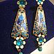 Винтаж: Серьги Michal Negrin Израиль. Серьги винтажные. ANTIQUE THINGS    (НАТАЛЬЯ). Ярмарка Мастеров.  Фото №7