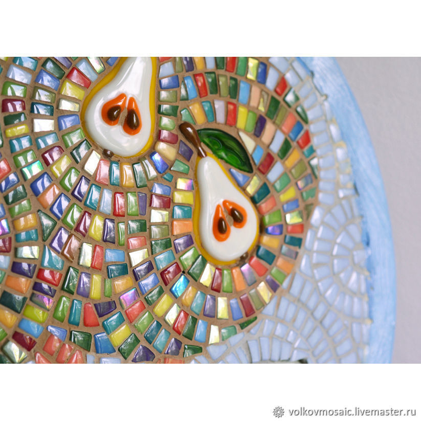 Мозаика из стекла Темное золото – заказать на Ярмарке Мастеров ...