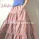 Long skirt with pockets 'Berry juice', Skirts, Tomsk,  Фото №1