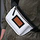  White Waist Bag. Waist Bag. Mart Bags (martbags). Online shopping on My Livemaster.  Фото №2