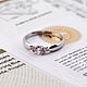Золотое кольцо с бриллиантом и сапфирами. Кольцо помолвочное. FROLOF JEWELRY. Интернет-магазин Ярмарка Мастеров.  Фото №2