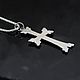 Cross male-female made of 925 sterling silver HH0080. Cross. Sunny Silver. My Livemaster. Фото №6