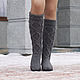 Order boots: ' Vanessa'. KnittedBoots. Livemaster. . High Boots Фото №3